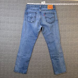 Levi's 511 Men's Jeans Light Wash Denim Slim Fit Stretch Size 34x30